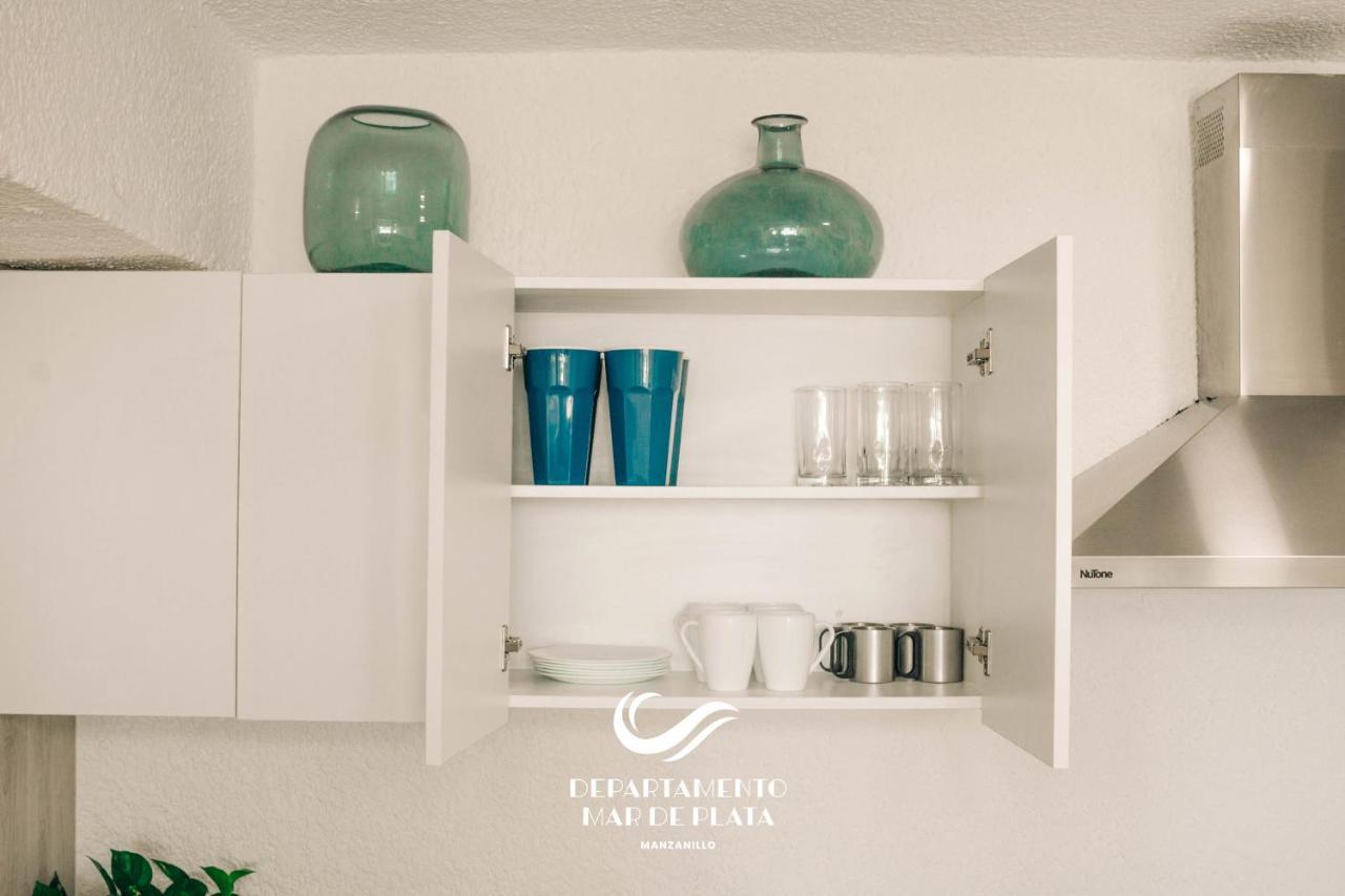 Hermoso Departamento Nuevo A 50 Metros De Playa!! Manzanillo Eksteriør billede