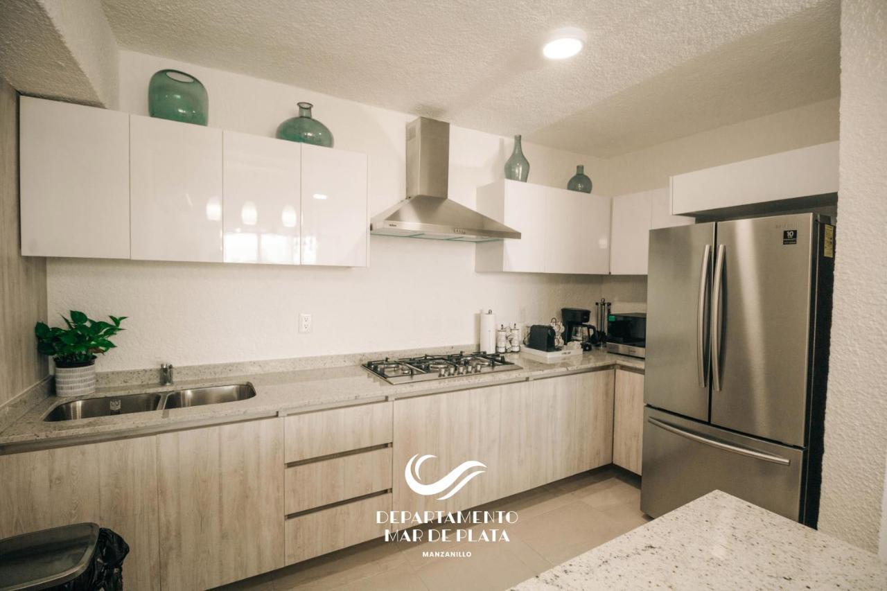 Hermoso Departamento Nuevo A 50 Metros De Playa!! Manzanillo Eksteriør billede