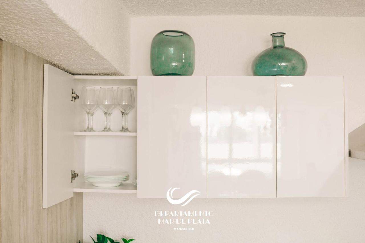 Hermoso Departamento Nuevo A 50 Metros De Playa!! Manzanillo Eksteriør billede