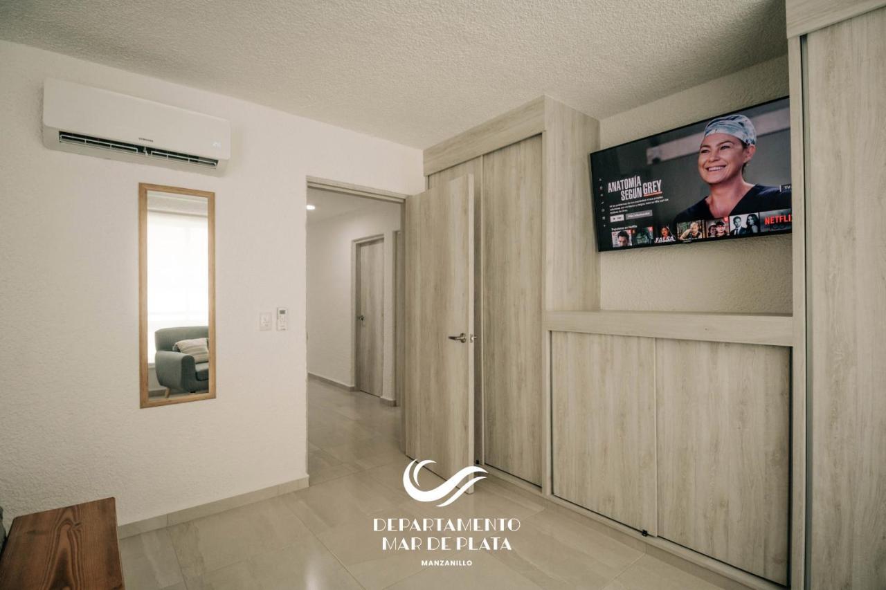 Hermoso Departamento Nuevo A 50 Metros De Playa!! Manzanillo Eksteriør billede