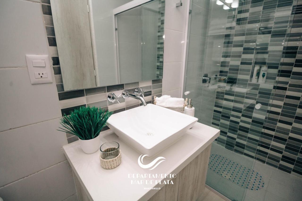 Hermoso Departamento Nuevo A 50 Metros De Playa!! Manzanillo Eksteriør billede