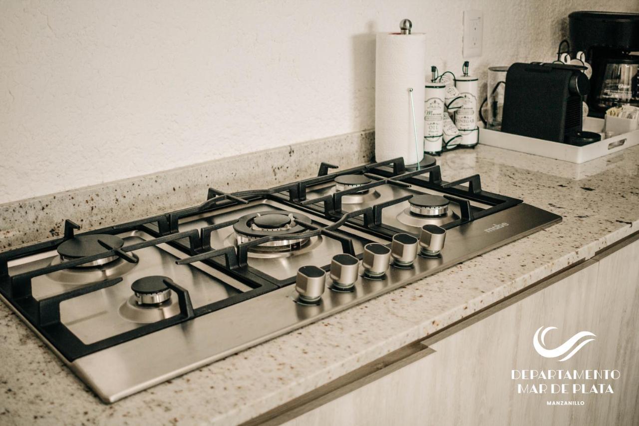 Hermoso Departamento Nuevo A 50 Metros De Playa!! Manzanillo Eksteriør billede