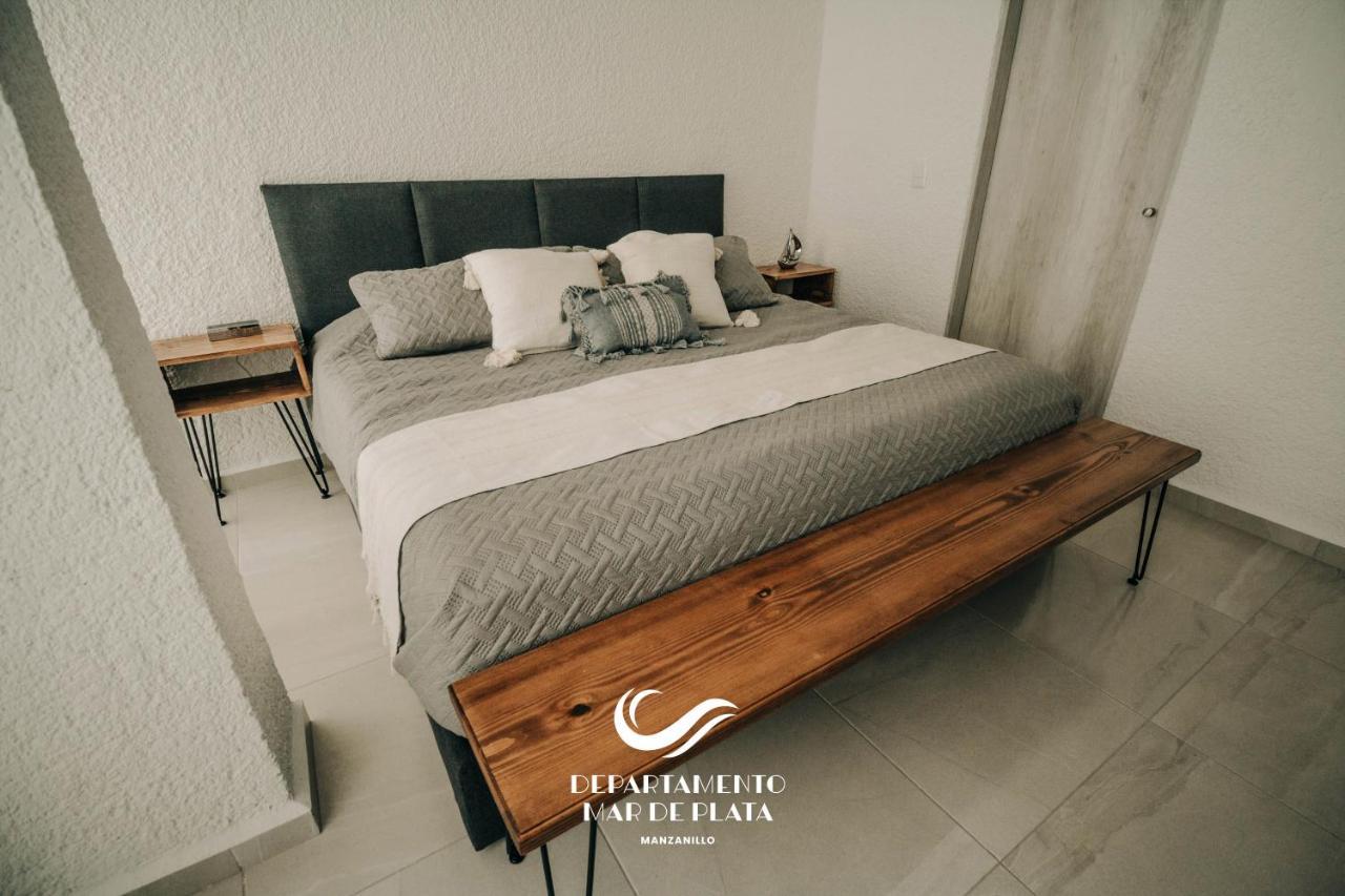 Hermoso Departamento Nuevo A 50 Metros De Playa!! Manzanillo Eksteriør billede
