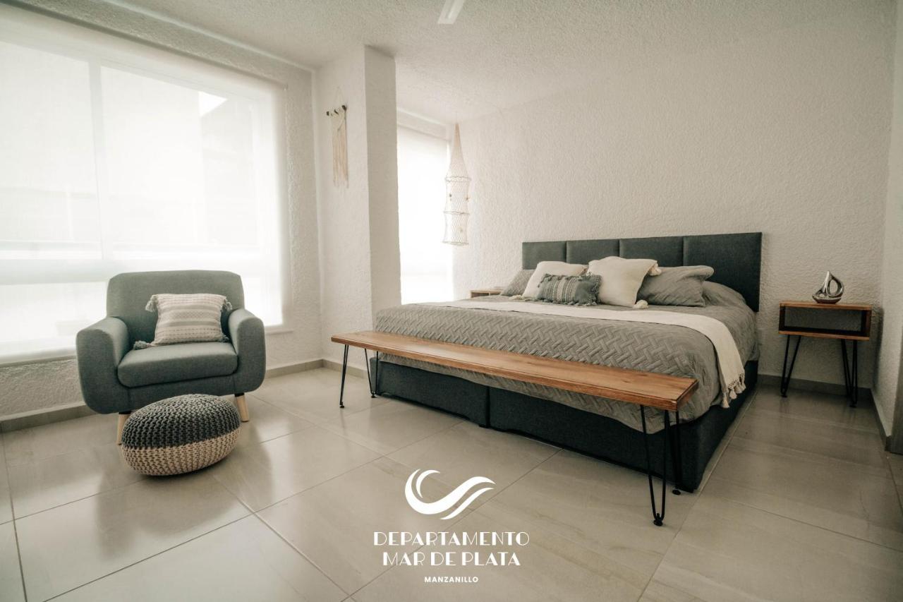 Hermoso Departamento Nuevo A 50 Metros De Playa!! Manzanillo Eksteriør billede