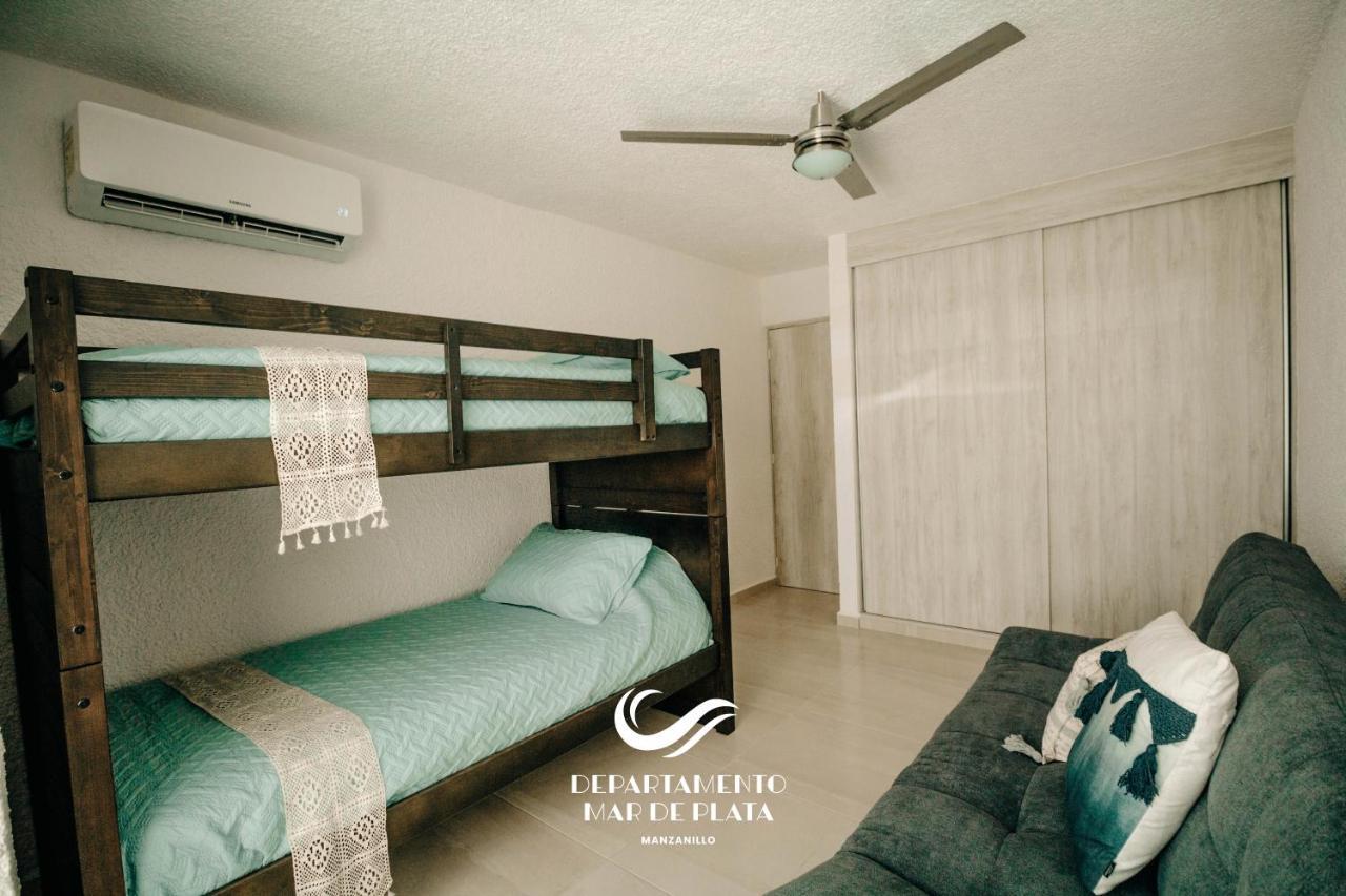Hermoso Departamento Nuevo A 50 Metros De Playa!! Manzanillo Eksteriør billede