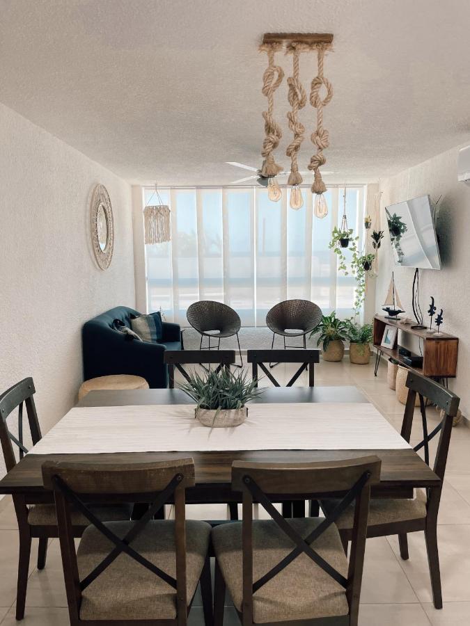 Hermoso Departamento Nuevo A 50 Metros De Playa!! Manzanillo Eksteriør billede