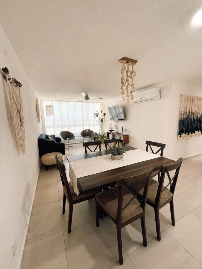 Hermoso Departamento Nuevo A 50 Metros De Playa!! Manzanillo Eksteriør billede