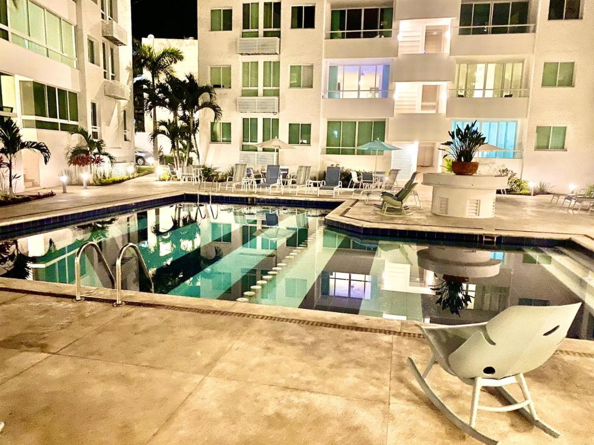 Hermoso Departamento Nuevo A 50 Metros De Playa!! Manzanillo Eksteriør billede